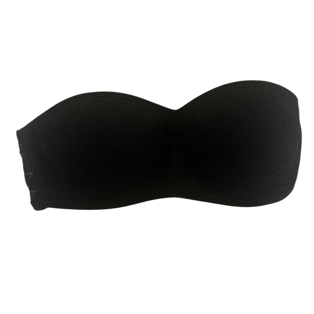 Pink/Victoria’s Secret Women’s Black Lace Bandeau/Bra- Size XS